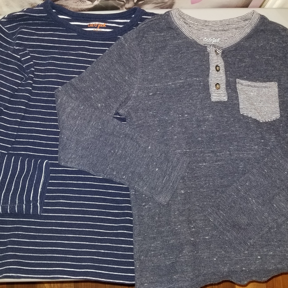Boys Long Sleeve Shirt Set Of 2